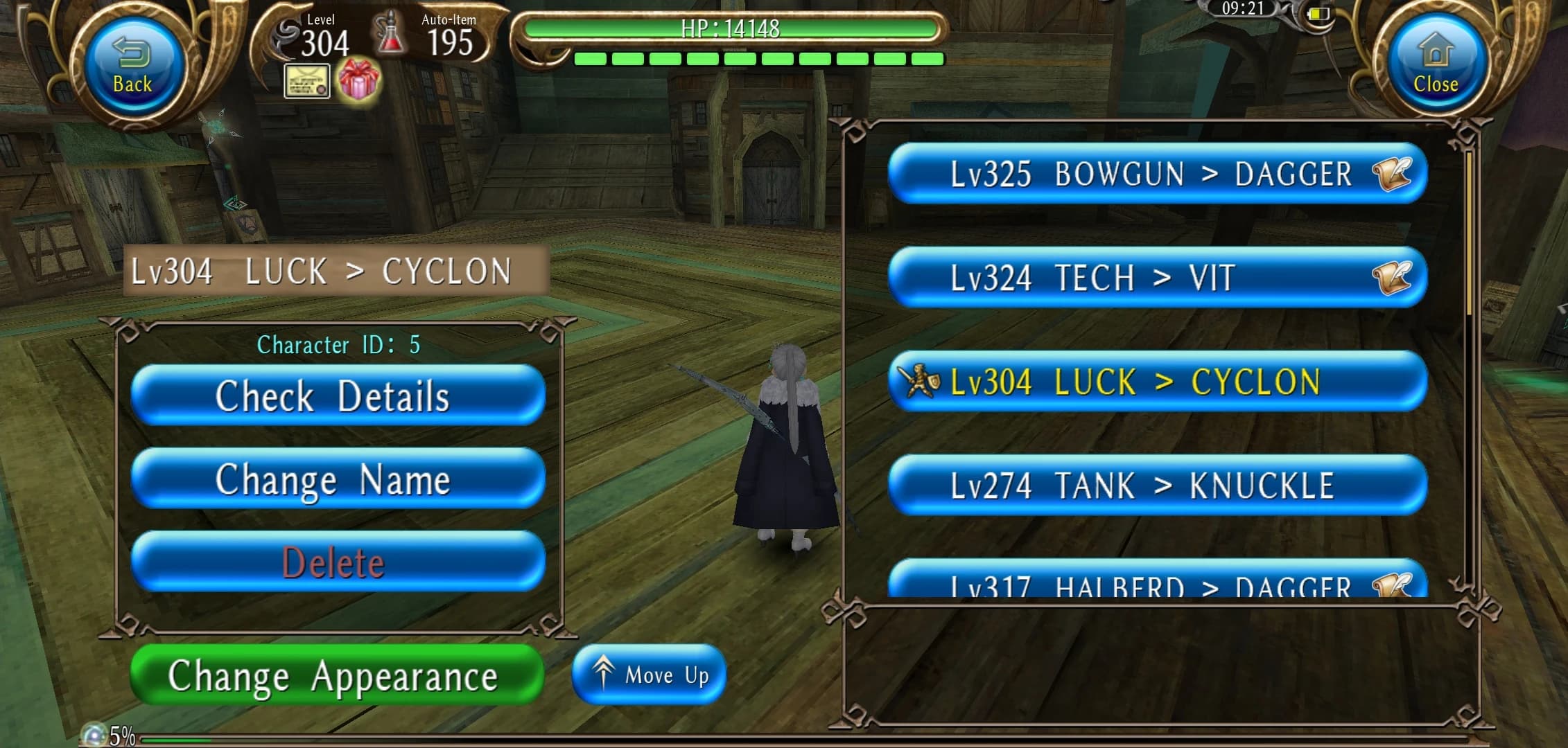 SS List Build Toram Online