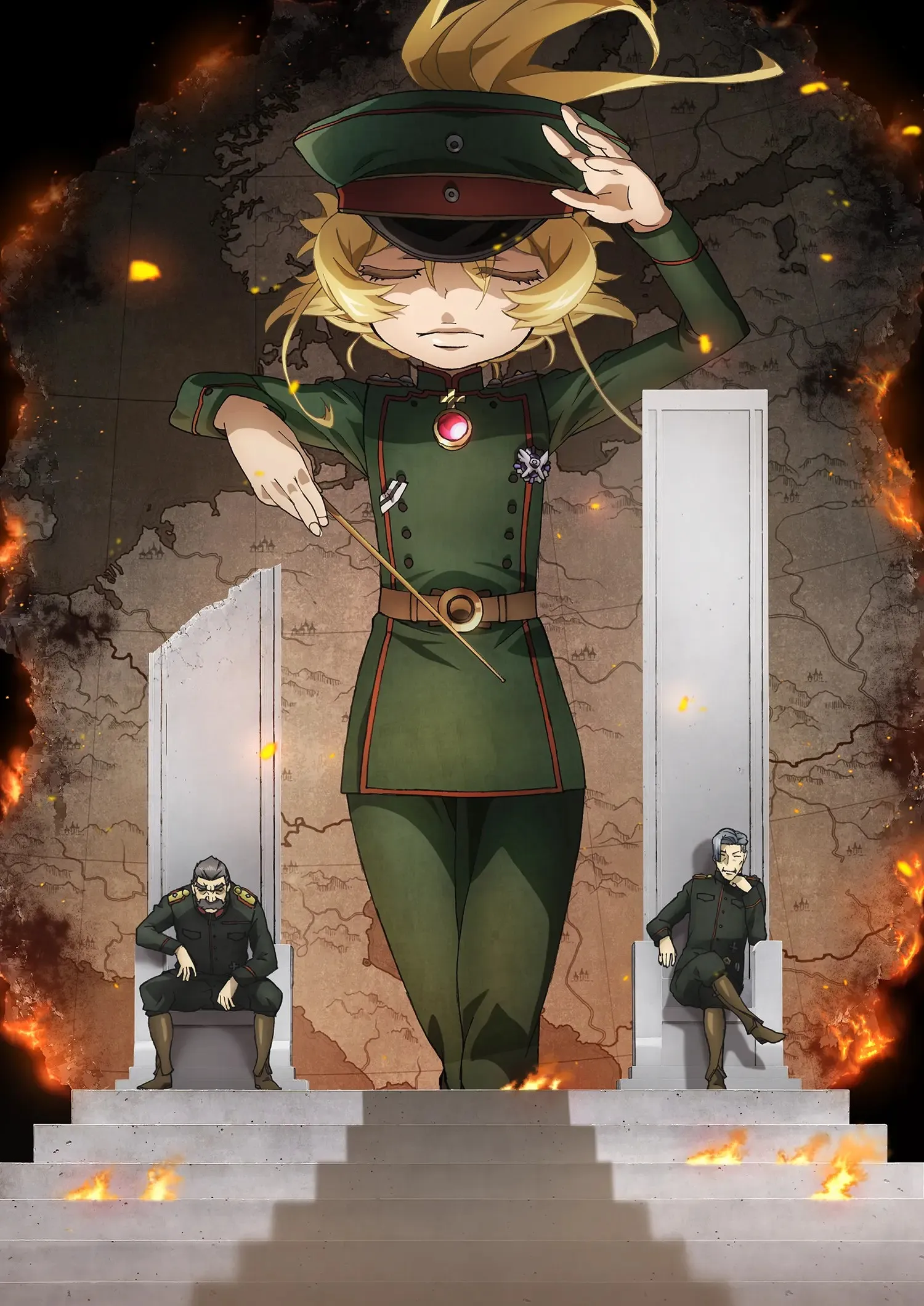 Saga of Tanya the Evil Season 2 Key Visual